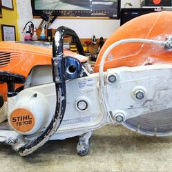 Stihl Concrete Wet Saw Gas Powered Used