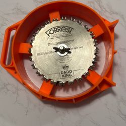 Forrest Dado-King 24T- 8” Dado Stack Set – USA-Made Table Saw Dado Blades VGC