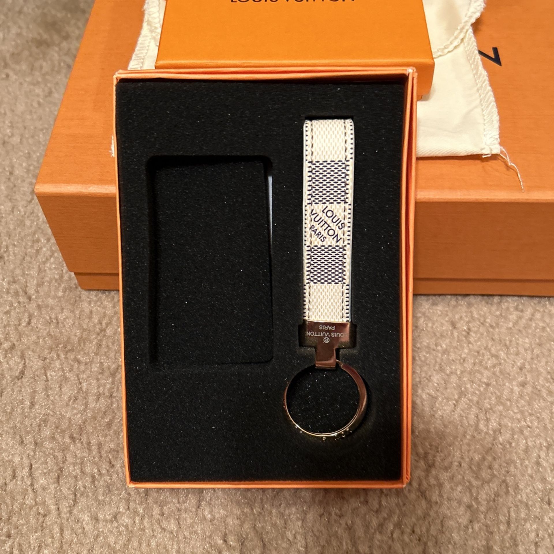 New: Classy White Purse Charm/ Key Ring