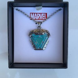 Iron Man Heart Necklace