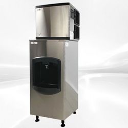 NSF 350 lbs Hotel Ice Maker Dispenser Air Cooled HD-130B