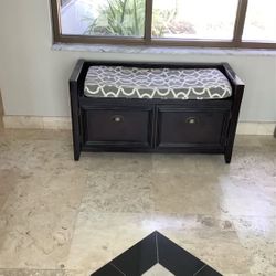 Entryway Storage Bench