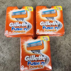 Gillette Fusion Power Cartridges All For 65 Or 25 Each 