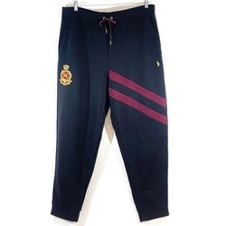 POLO RALPH LAUREN Black Double Knit Jogger SweatPant