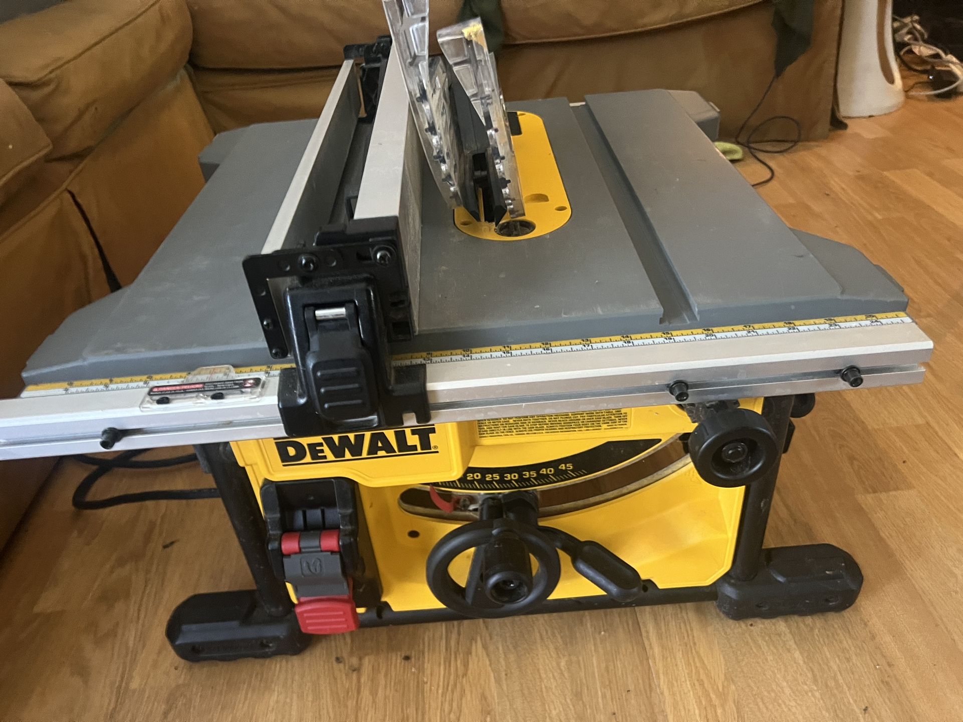 15 Amp Corded 8-1/4 in. Compact Portable Jobsite Tablesaw
