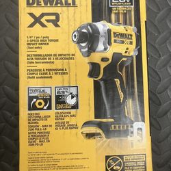 New DeWalt 20V  XR Impact Driver DCF860