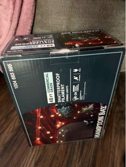 Hampton Bay Shatterproof string lights 48ft