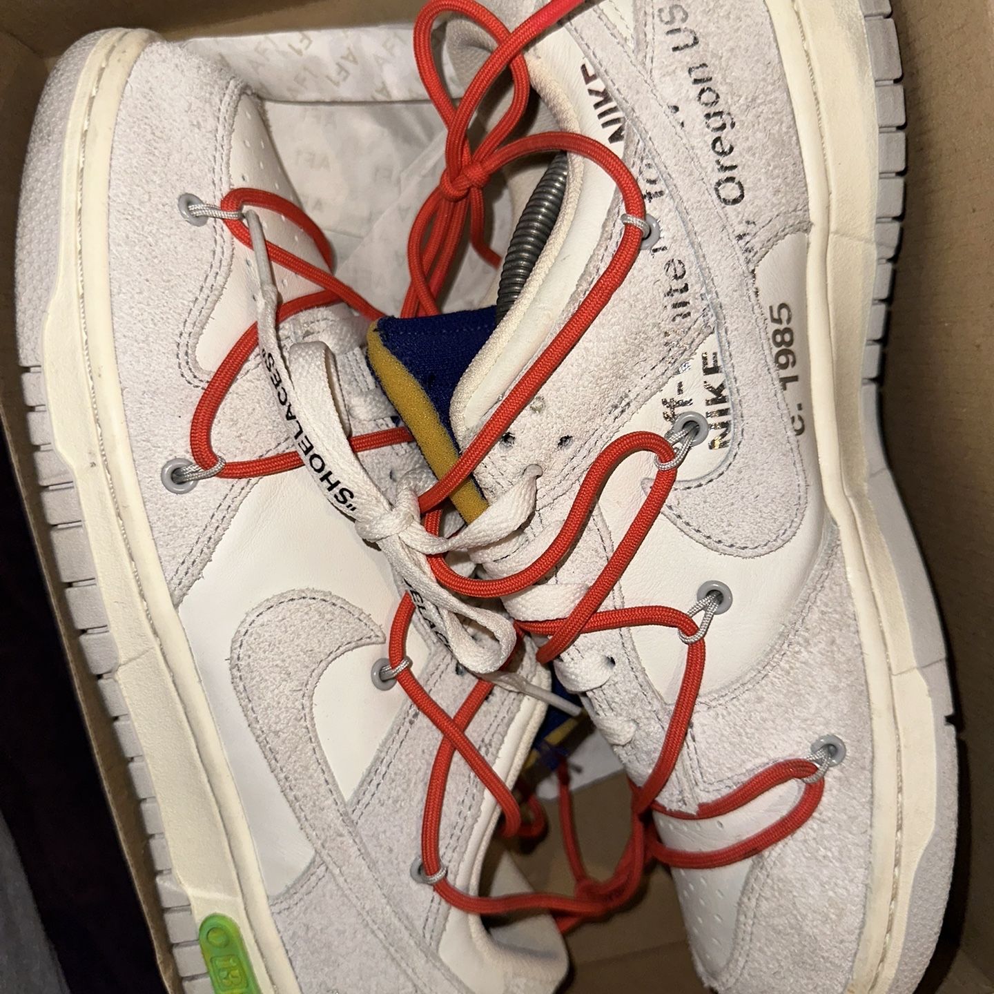 x Off-White Dunk Low Sneaker