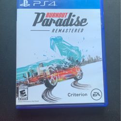 Burnout Paradise For PS4 