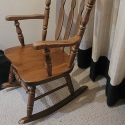 Solid Wood High-End Rocker Rocking Chair