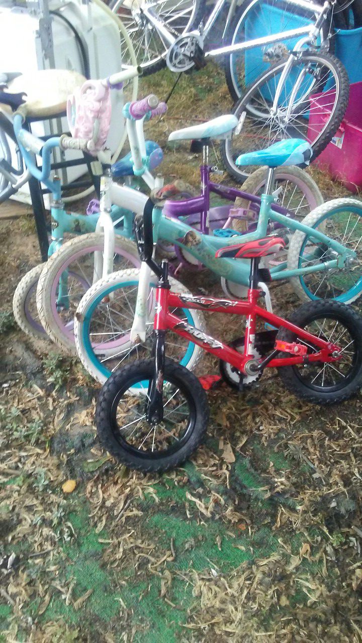 4 bikes all for 45