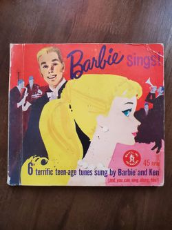 Vintage Barbie Record Set