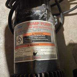 Pacific Hydro star Sump Pump