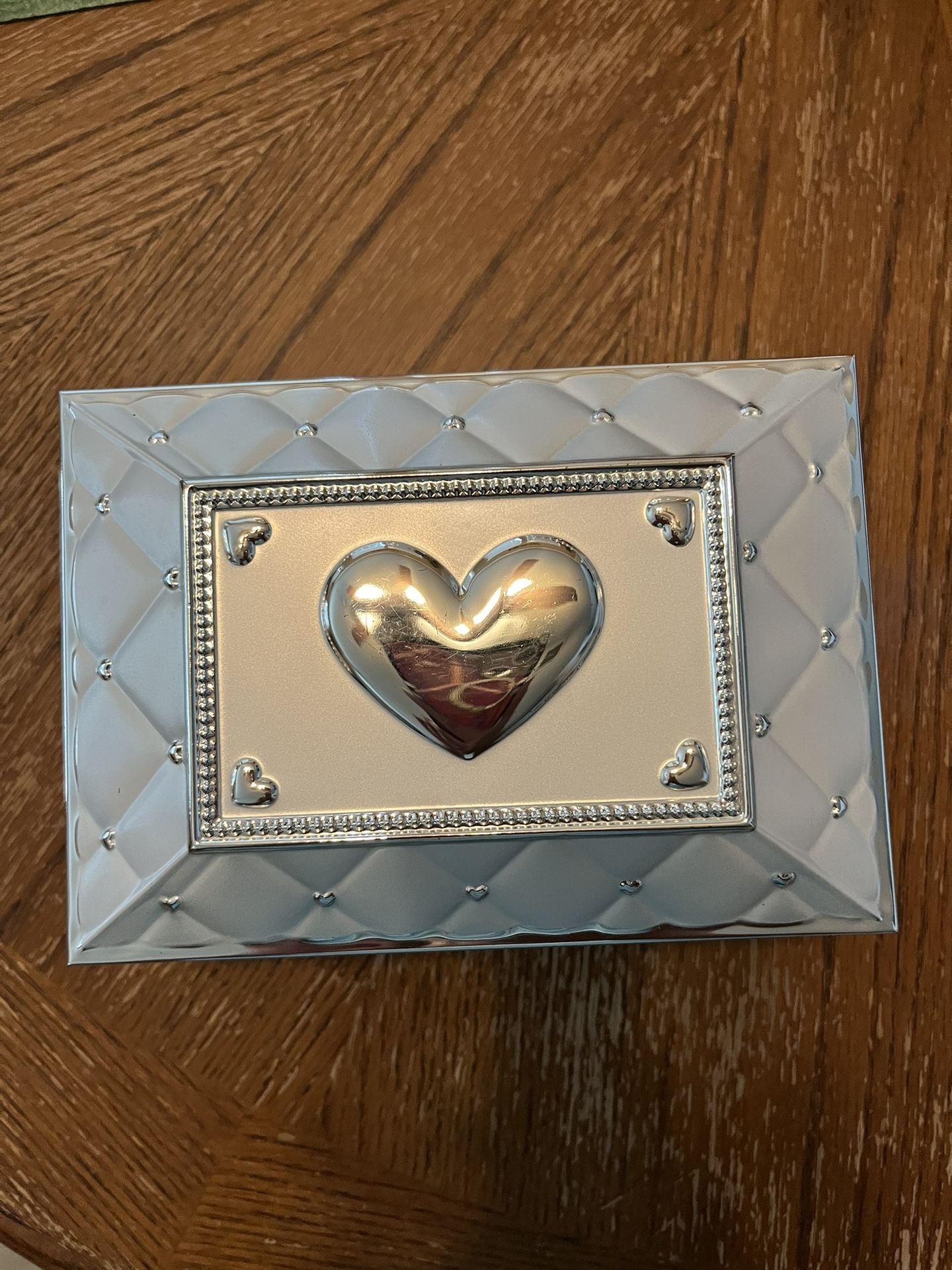 Lenox Silver Ballerina Music Jewelry Box