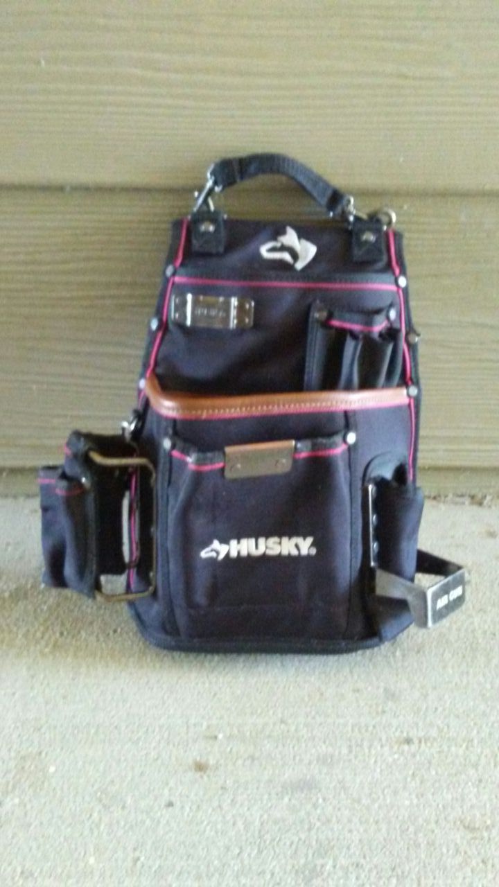 Husky 3 pocket framer pouch (morral para carpintero)