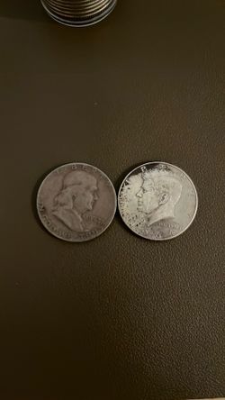 Silver half dollars