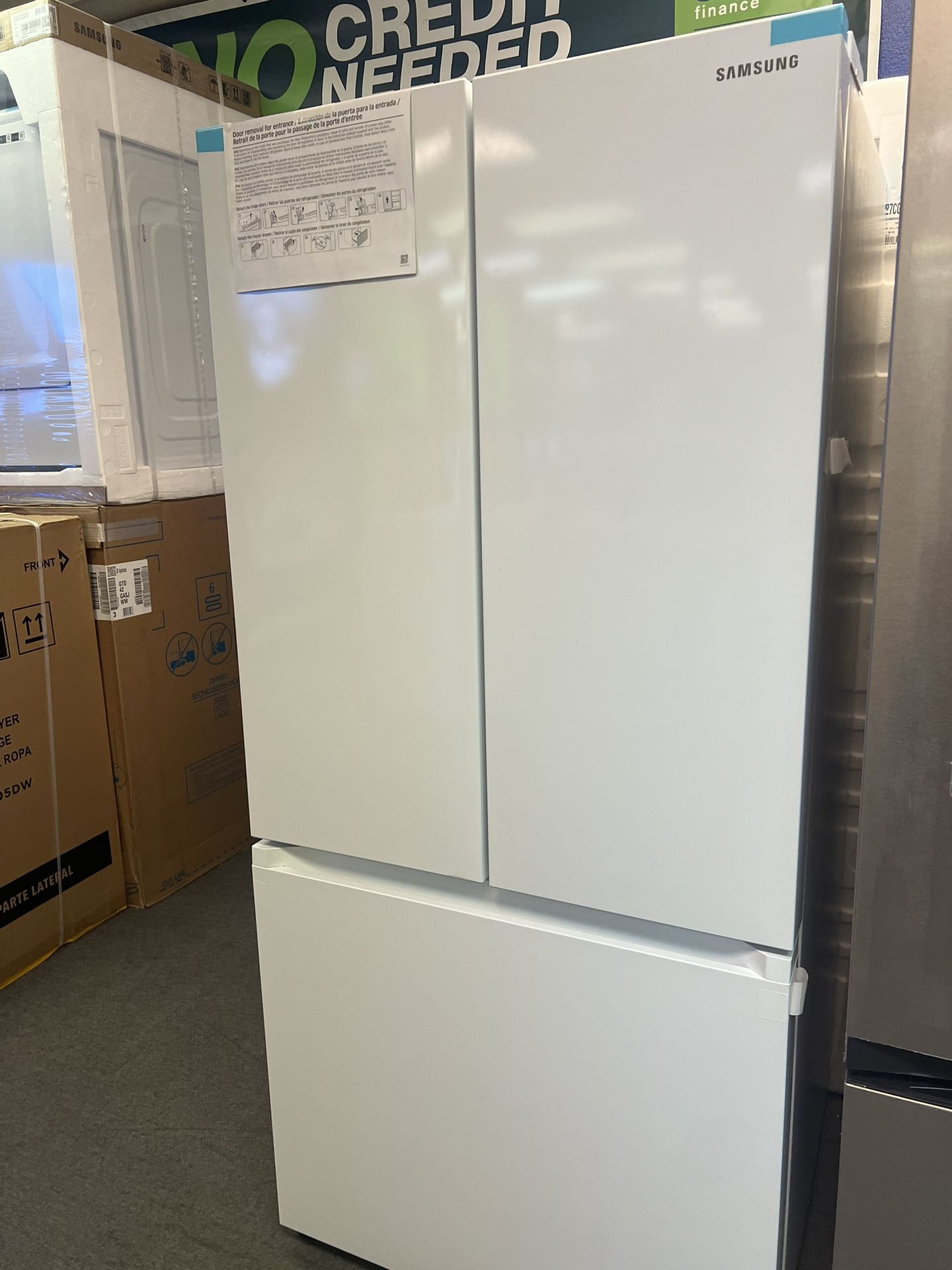 SAMSUNG WHITE 3 Door Refrigerator