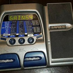 make an offer. Digitech RP200 Guitar Effect Processor