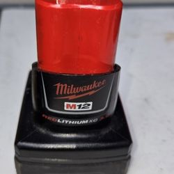 Milwaukee M12 Battery 3.0 Like New $50.00