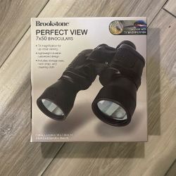 Brookstone 7x50 Binoculars Include Case #