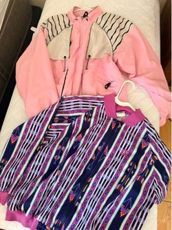 Vintage windbreakers Prince and Jamie Sadock