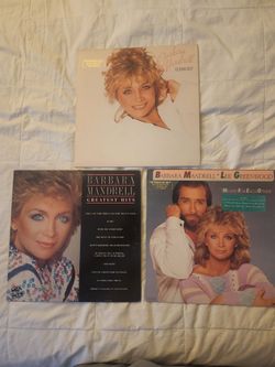 Barbara Mandrel 3 Vintage Vinyl Records