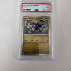 Pokémon Palkia Sv08: Surging Sparks 136/191 Holo Rare PSA 9 2024