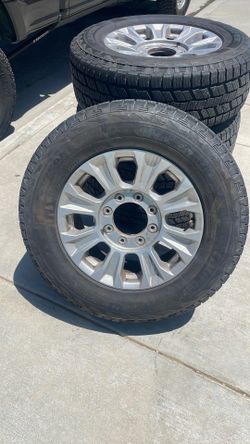 New tires n used Rims 2020 F-250