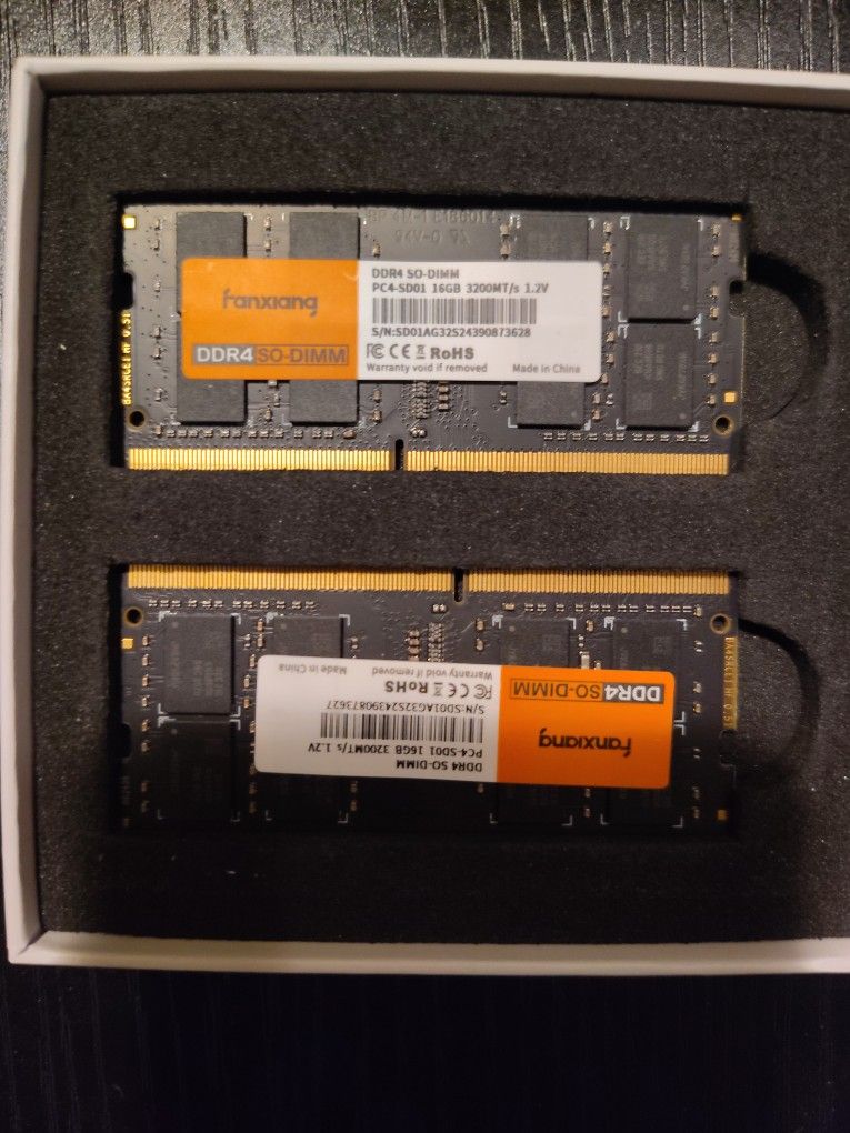 2 Brand New DDR4 16G RAM