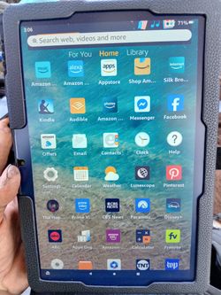 Fire HD 10 Tablet And Case 