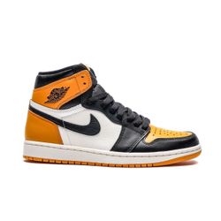 NEW Jordan 1 High OG Yellow Toe Taxi Mens