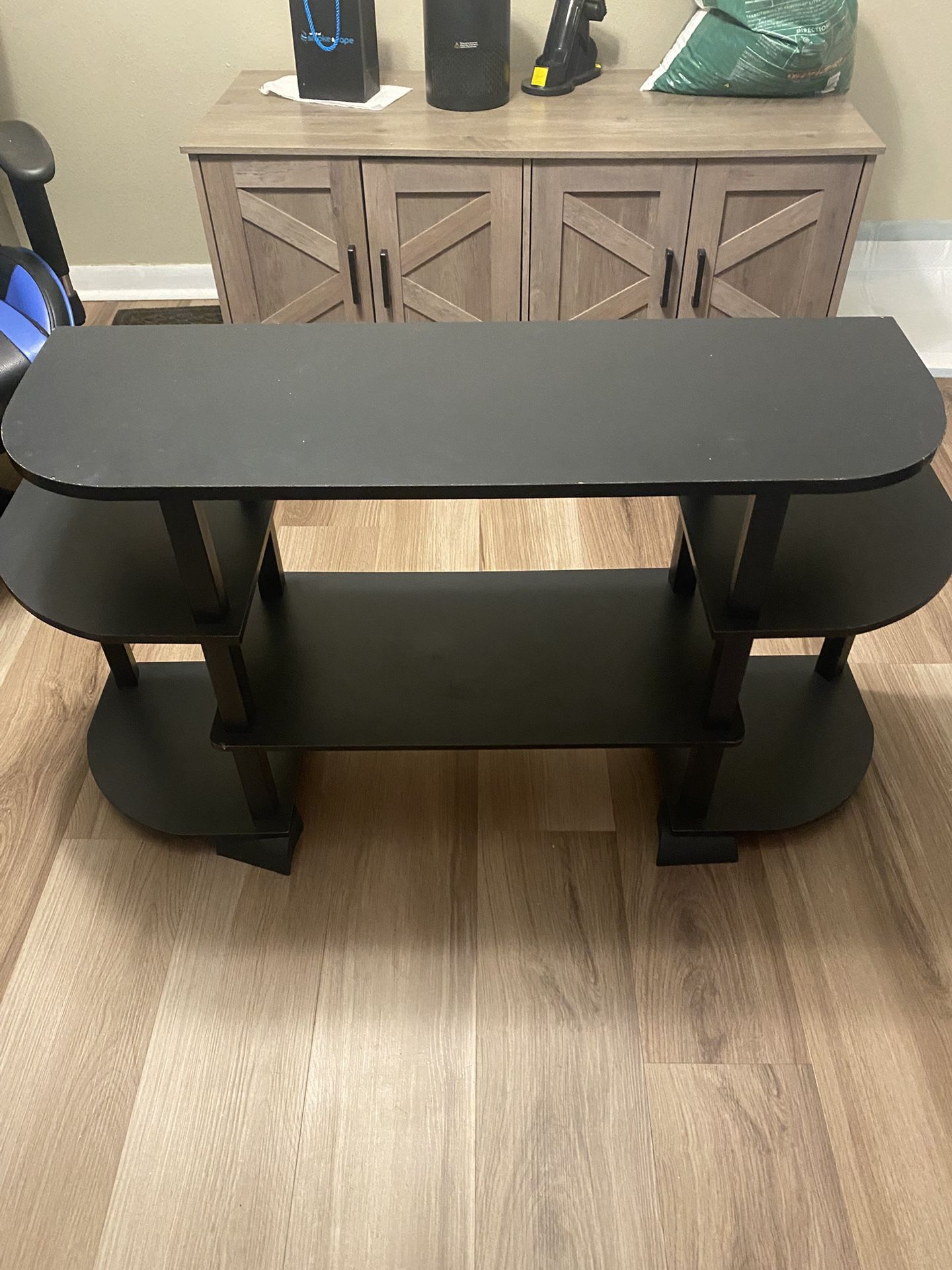 Center Console Wooden Table
