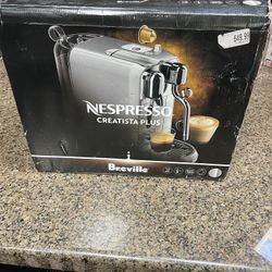 Breville Creatista Plus - Breville Nespresso Automatic espresso machine