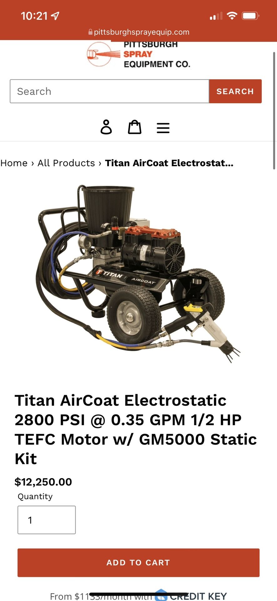 Titan Electric Static Sprayer