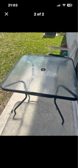 Outdoor table
