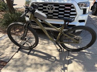 REI Co-op Young mountain bike with accessories