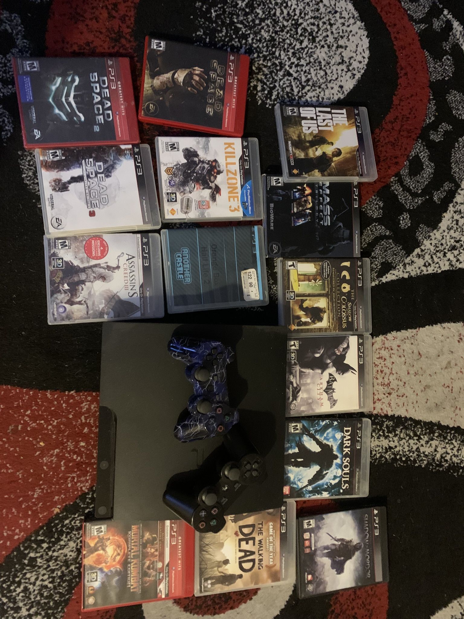 PlayStation 3 Bundle (320GB) + 2 Controllers + 14 Games!