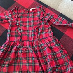 Girls plaid Dress Size 9-10