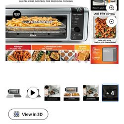 Ninja Digital Air Frye Oven $100