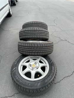 14” Mazda Miata Wheels – 4x100 Bolt Pattern – Fits Mazda & Toyota