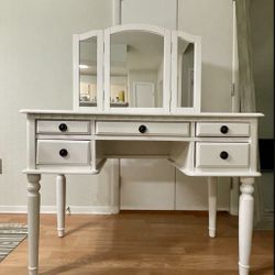 White Vanity