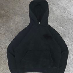Black Essentials Hoodie