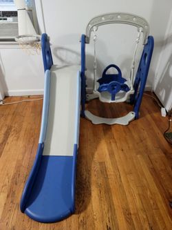 Indoor/Outdoor swing/slide combo