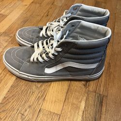 Grey High Top Vans Skate Show Sz 10