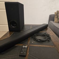 Yamaha YAS -209 Soundbar With Subwoofer- Great Condition 