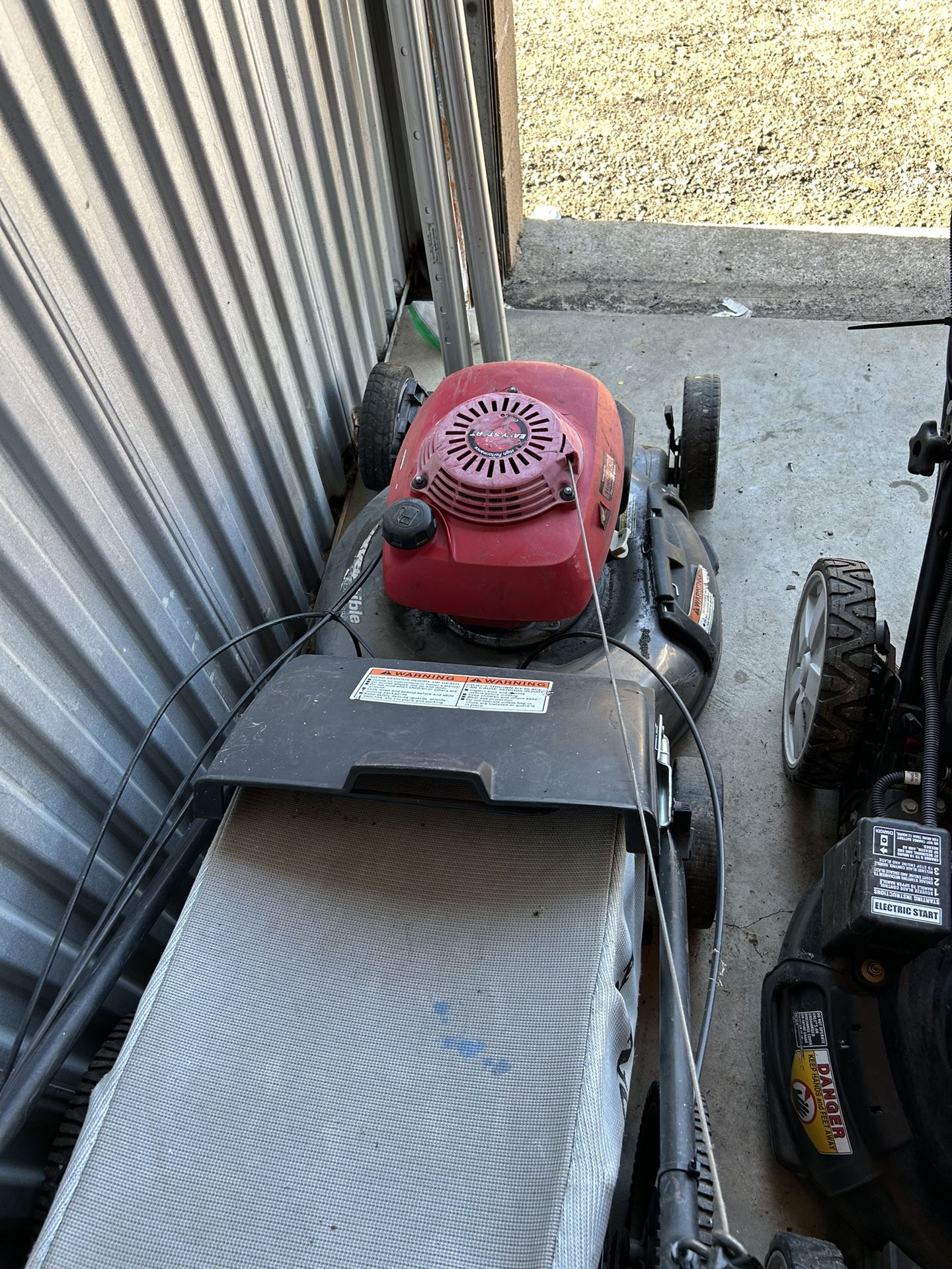 2 Honda Lawnmowers 1 Needs The Carburetor Cleaned And One Needs The Power Adjusted Because It Runs To High