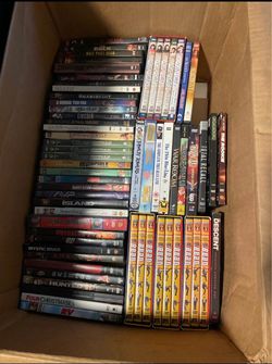 Over 100 DVDS