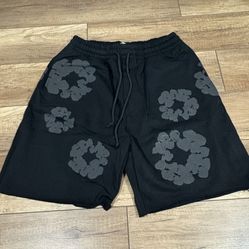 Denim Tears Monochrome Black Shorts 