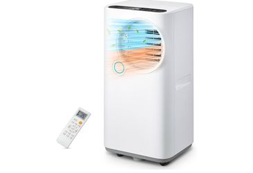 FOHERE 8000 BTU Portable Air Conditioner for Room and Heater up to 365 Sq.Ft, 5 IN 1 All Season Quiet AC Portable Air Conditioner with Remote Control 