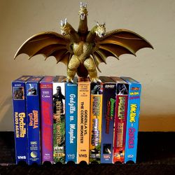 Godzilla VHS Monster Movie Bundle For Trade